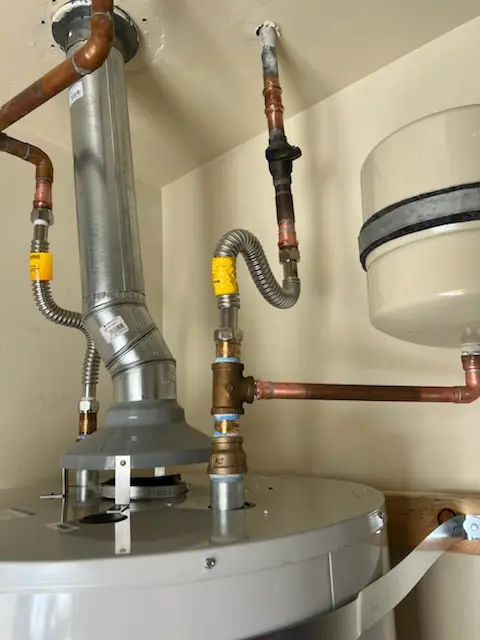 Water heater installation and plumbing repair in Nixon